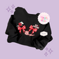 EMBROIDERED RED LMQ HAT - EXCLUSIVE COLLAB - ADULT SWEATSHIRT