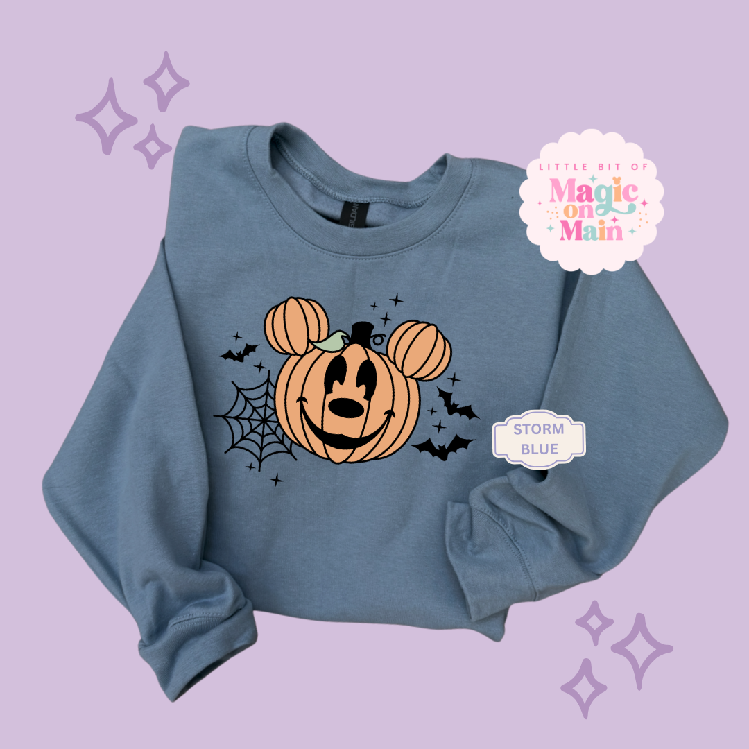 PRINTED MCKY PUMPKIN - EXCLUSIVE TO MoM - ADULT SWEATSHIRT 10057