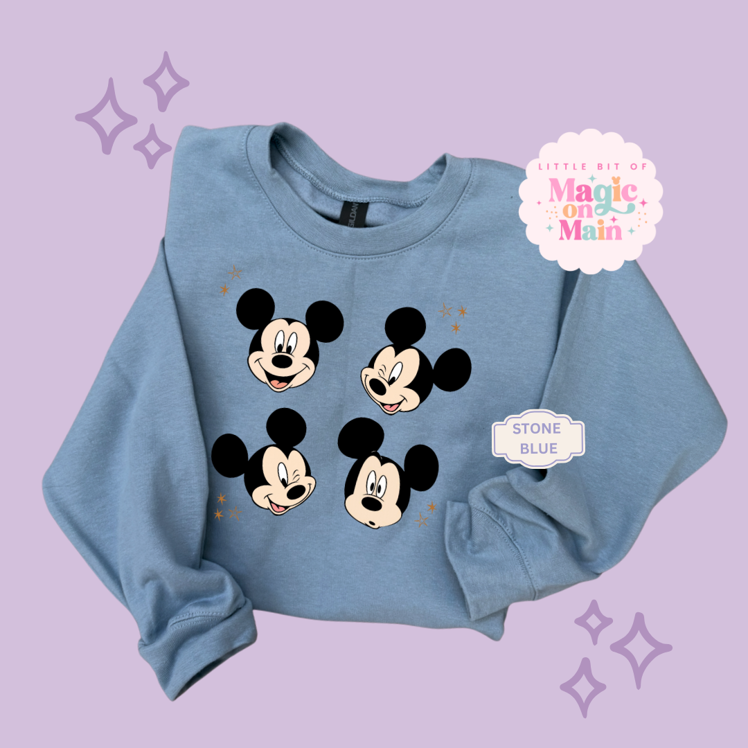 PRINTED MCKY STARS - EXCLUSIVE TO MoM - ADULT SWEATSHIRT 10037