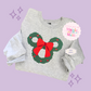 EMBROIDERED MICKEY WREATH - EXCLUSIVE TO MoM - ADULT SWEATSHIRT