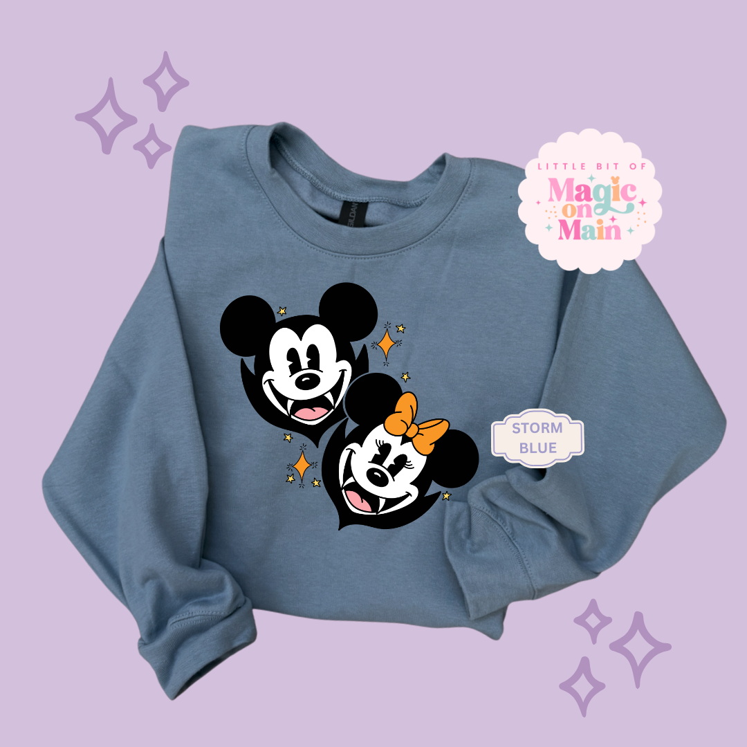 PRINTED MCKY VAMPIRE - EXCLUSIVE TO MoM - ADULT SWEATSHIRT 10058