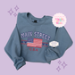 PRINTED MAIN STREET USA - EXCLUSIVE TO MoM - ADULT SWEATSHIRT 10063