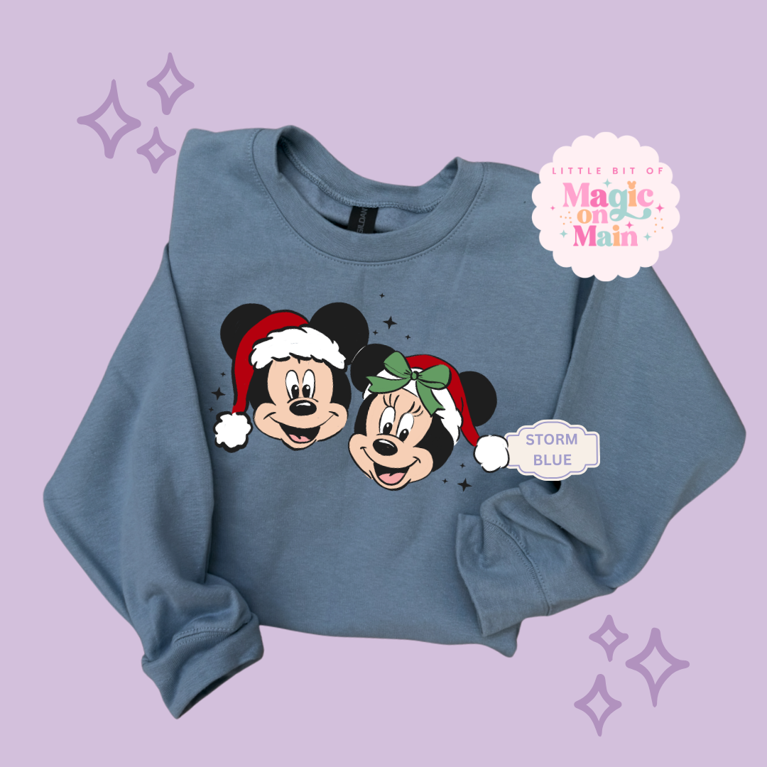 PRINTED MERRY MCKY MNIE - EXCLUSIVE TO MoM - ADULT SWEATSHIRT