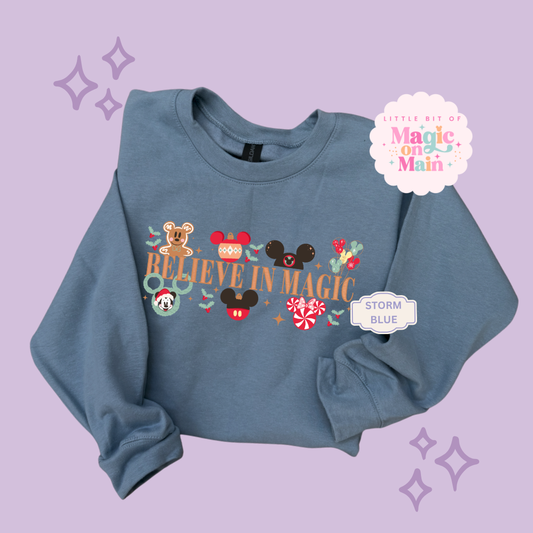 PRINTED BELIEVE IN MAGIC - EXCLUSIVE TO MoM - ADULT SWEATSHIRT