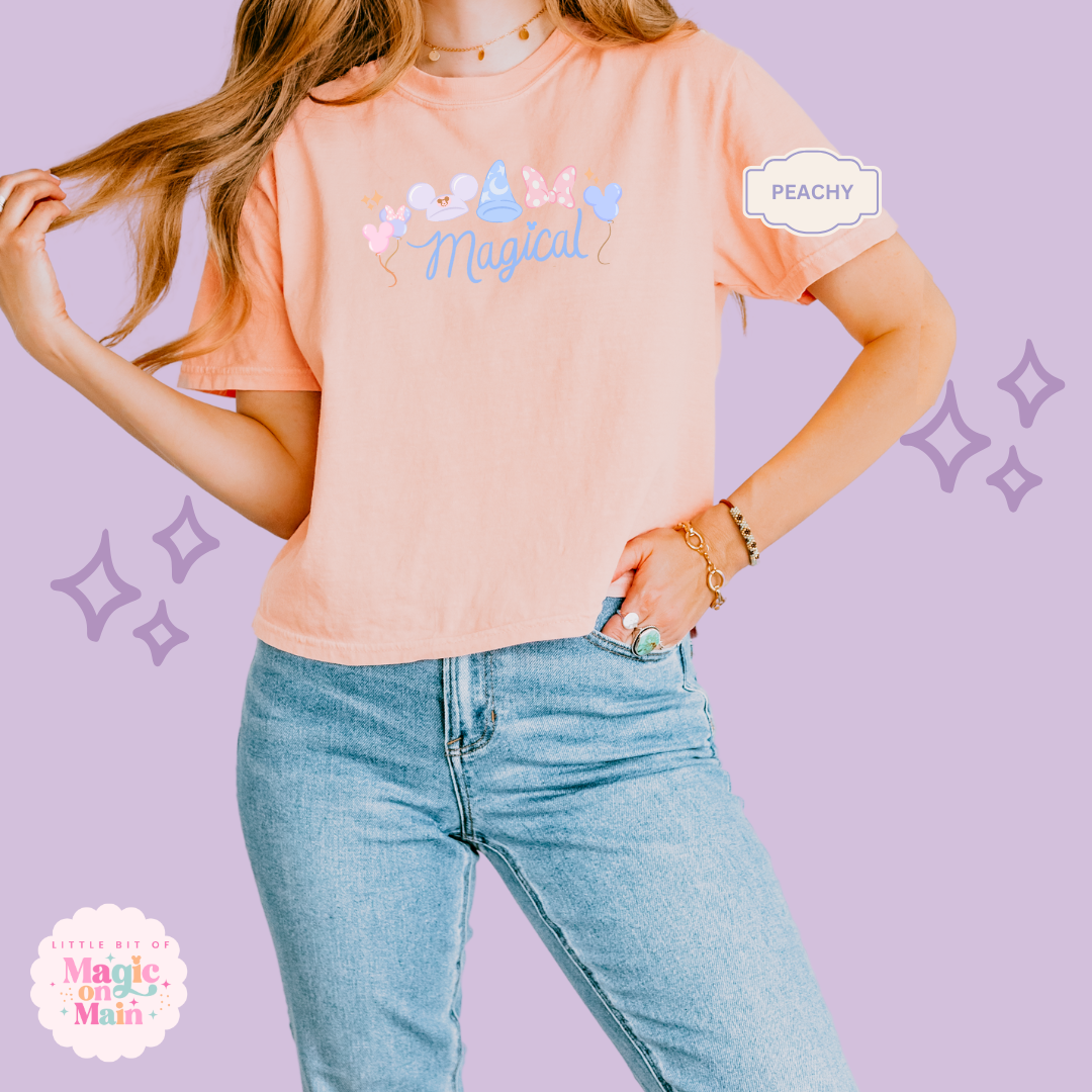 PRINTED MAGICAL (TEXT) - EXCLUSIVE TO MoM - WOMENS BOXY T-SHIRT