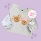 PRINTED GINGERBREAD MICKEY & MINNIE - EXCLUSIVE TO MoM - ADULT SWEATSHIRT