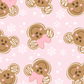 PREORDER ONLY - GINGERBREAD SCRUNCHIE - ANTICIPATED SHIP DATE AUGUST 1ST-15TH -  - EXCLUSIVE TO MoM (Copy)