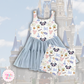 PREORDER WDW GIRLIE - RUFFLE MESH DRESS - EXCLUSIVE TO MoM - ANTICIPATED SHIP DATE LATE AUGUST/EARY SEPTEMBER