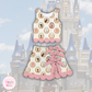 PREORDER PRINCESS - TWO PIECE SCALLOPED DRESS - EXCLUSIVE TO MoM - ANTICIPATED SHIP DATE LATE AUGUST/EARY SEPTEMBER
