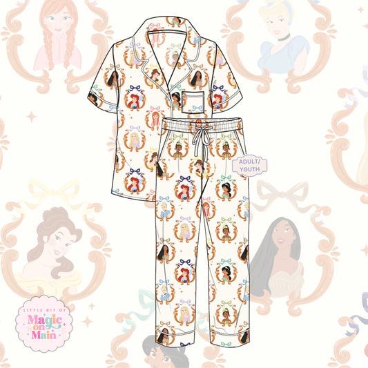 PREORDER ONLY - PRINCESS LOUNGEWEAR - ANTICIPATED SHIP DATE LATE AUGUST/ EARLY SEPTEMBER