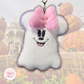 PINK GHOST PLUSH KEYCHAIN - EXCLUSIVE TO MoM 10051