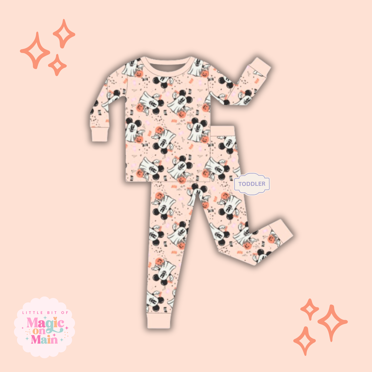 PREORDER ONLY - HALLOWEEN MOUSE BAMBOO LOUNGEWEAR - ANTICIPATED SHIP DATE MID SEPTEMBER