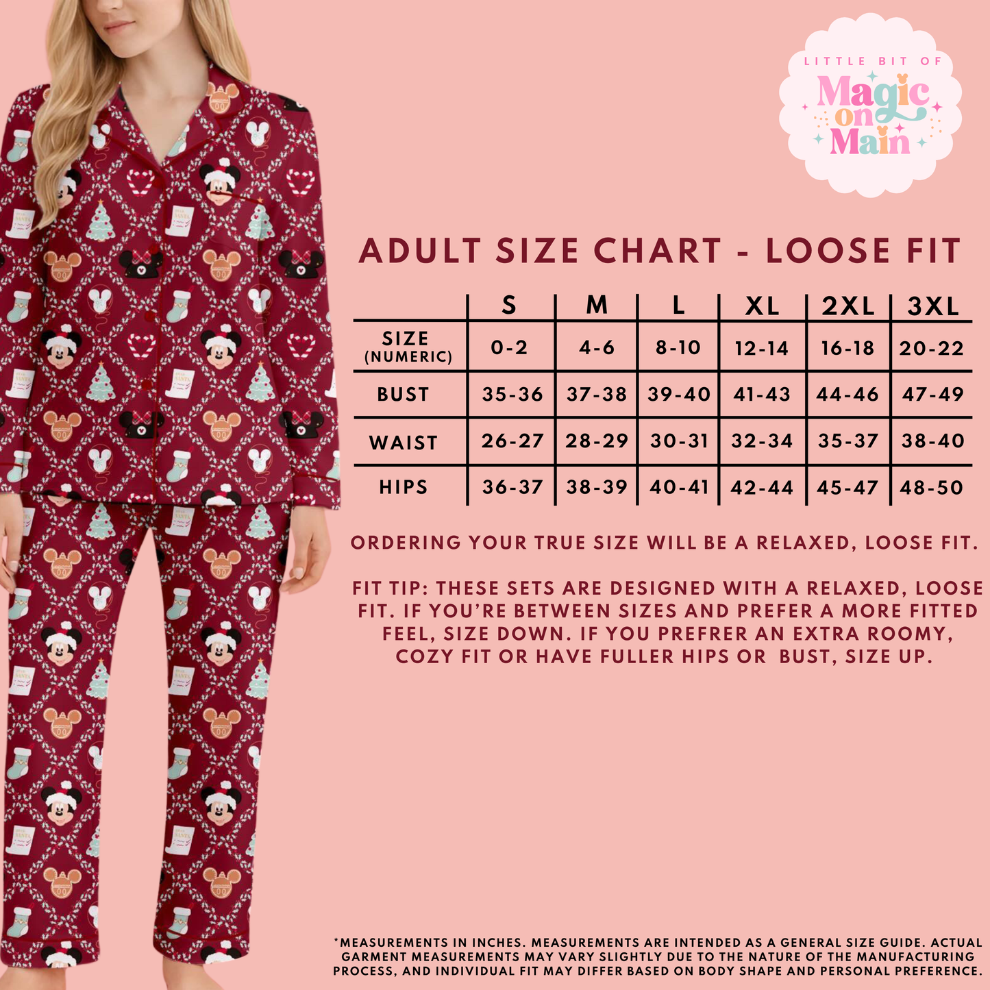 PREORDER ONLY - TIS THE SEASON BAMBOO LOUNGEWEAR - ANTICIPATED SHIP DATE SEPTEMBER 1ST-15TH -