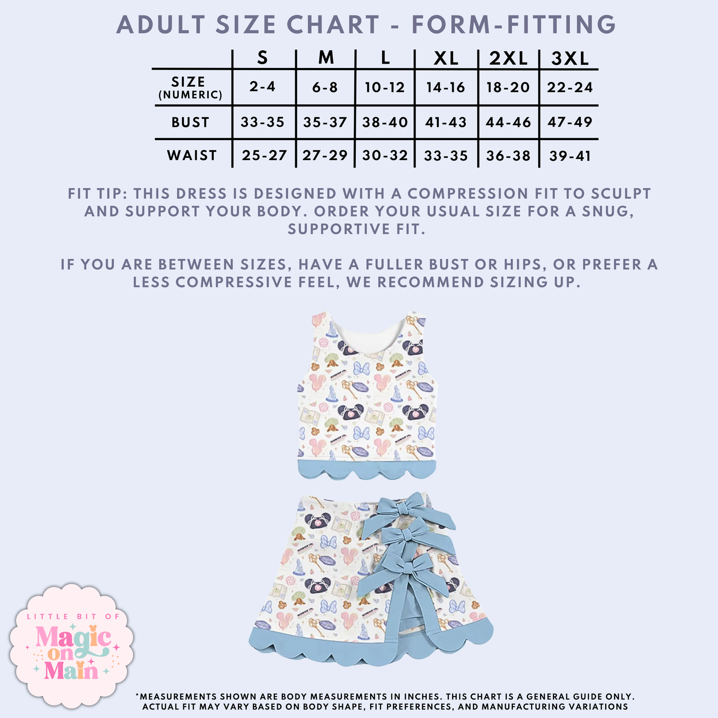 PREORDER WDW GIRLIE - TWO PIECE SCALLOPED DRESS SET - EXCLUSIVE TO MoM - ANTICIPATED SHIP DATE LATE AUGUST/EARY SEPTEMBER