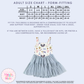 PREORDER WDW GIRLIE - RUFFLE MESH DRESS - EXCLUSIVE TO MoM - ANTICIPATED SHIP DATE LATE AUGUST/EARY SEPTEMBER