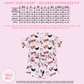 RTS OOPSIE - NEW IN BAG - GHOULY HALLOWEEN HEAVYWEIGHT COTTON WAFFLE KNIT LOUNGEWEAR 10059
