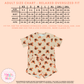MCKY PUMPKIN HEAVYWEIGHT COTTON WAFFLE KNIT LOUNGEWEAR