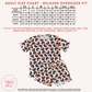 RTS OPEN BAG ADULT WAFFLE LOUNGE SET - SIZE M - MOUSE BOWS PRINT - WILL NOT COME IN ORIGINAL PACKAGING, USED AS MARKET/BOUTIQUE DISPLAY