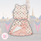 PREORDER PRINCESS - TWO PIECE SCALLOPED DRESS - EXCLUSIVE TO MoM - ANTICIPATED SHIP DATE MID TO LATE SEPTEMBER