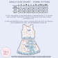 WDW GIRLIE - TWO PIECE SCALLOPED DRESS SET - EXCLUSIVE TO MoM