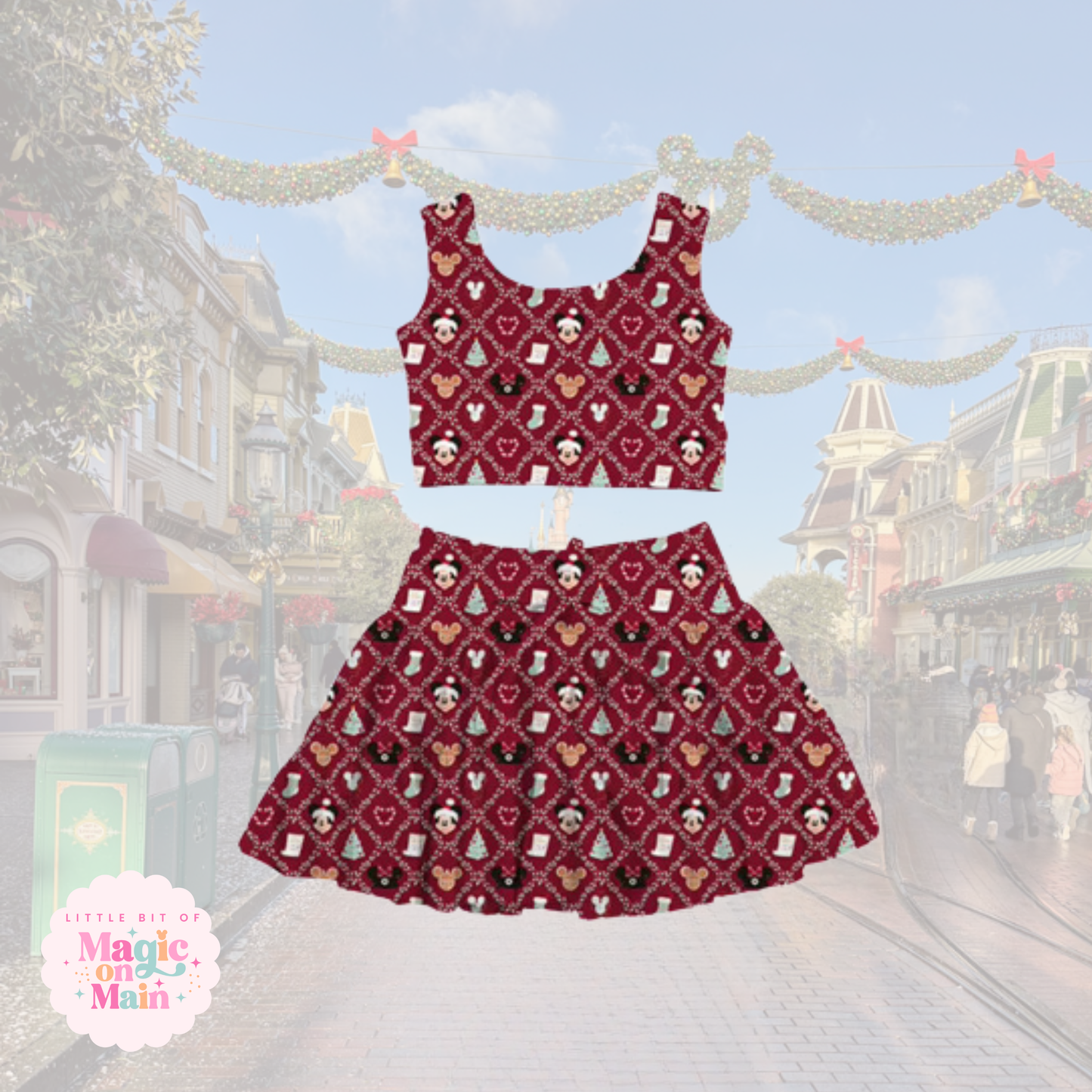 PREORDER BELIEVE IN MAGIC - TWO PIECE RUFFLE DRESS - EXCLUSIVE TO MoM - ANTICIPATED SHIP DATE OCTOBER