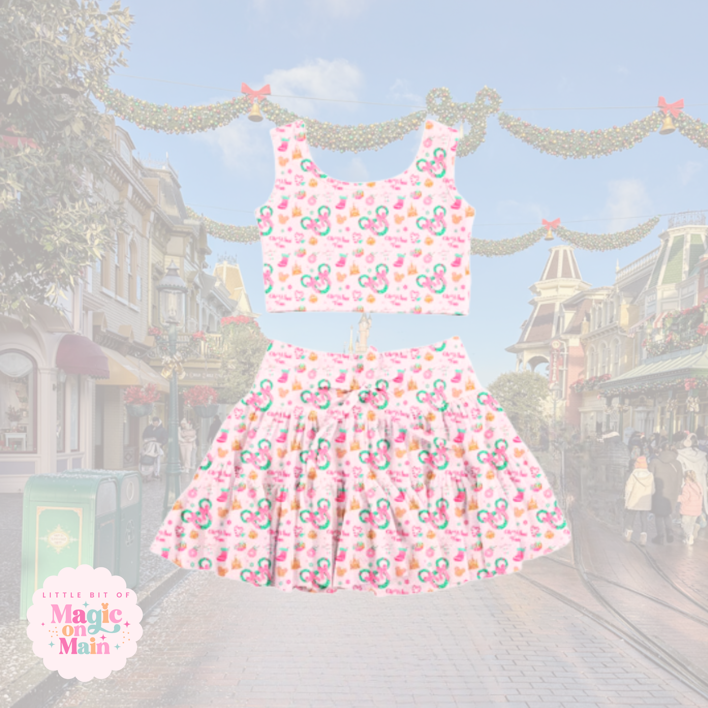 PREORDER OH WHAT FUN - TWO PIECE RUFFLE DRESS - EXCLUSIVE TO MoM - ANTICIPATED SHIP DATE OCTOBER