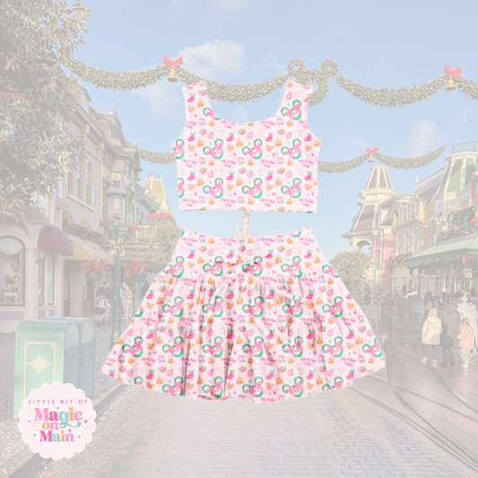 PREORDER OH WHAT FUN - TWO PIECE RUFFLE DRESS - EXCLUSIVE TO MoM - ANTICIPATED SHIP DATE OCTOBER