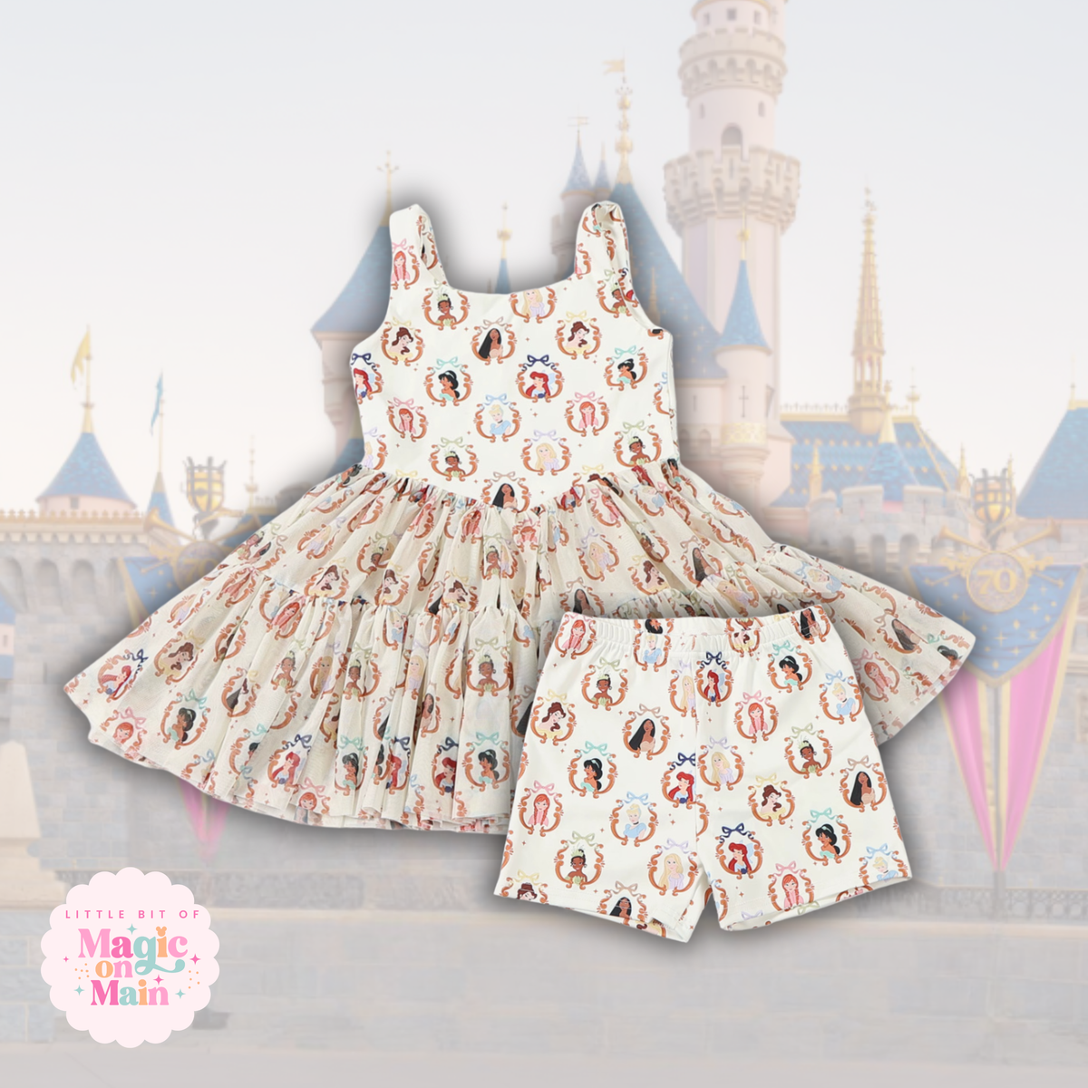 PREORDER - PRINCESS RUFFLE MESH DRESS - EXCLUSIVE TO MoM