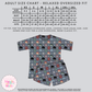 HEROES COTTON WAFFLE KINT LOUNGEWEAR