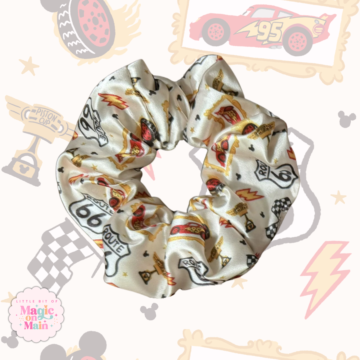 RTS - ROUTE 66 SCRUNCHIE - EXCLUSIVE TO MoM