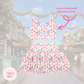 PREORDER OH WHAT FUN - TWO PIECE CROPPED RUFFLE DRESS - EXCLUSIVE TO MoM - ANTICIPATED SHIP DATE LATE OCTOBER / EARLY NOVEMBER