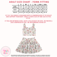 PREORDER NUTCRACKER - TWO PIECE CROPPED RUFFLE DRESS - ANTICIPATED SHIP DATE LATE OCTOBER / EARLY NOVEMBER