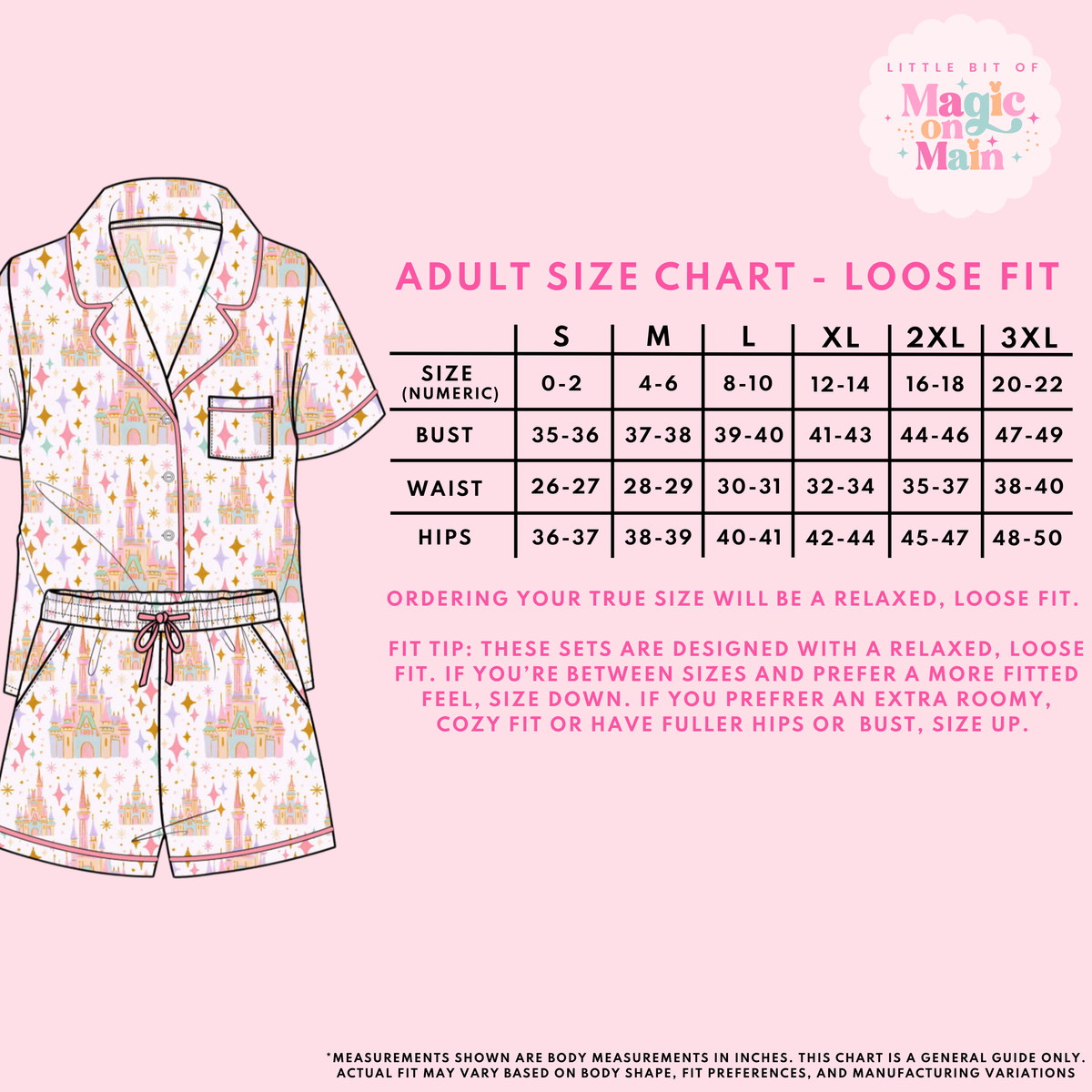 PREORDER - MEET ME AT THE CASTLE BAMBOO LOUNGEWEAR - ANTICIPATED SHIP DATE EARLY-TO MID DECEMBER
