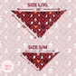 RTS - TIS THE SEASON BAMBOO PET BANDANA - EXCLUSIVE DESIGN TO MoM - FINAL SALE
