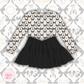 PREORDER ONLY - MEET ME AT MIDNIGHT RUFFLE MESH DRESS - EXCLUSIVE COLLAB DESIGN  - ANTICIPATED SHIP DATE EARLY/MID DECEMBER