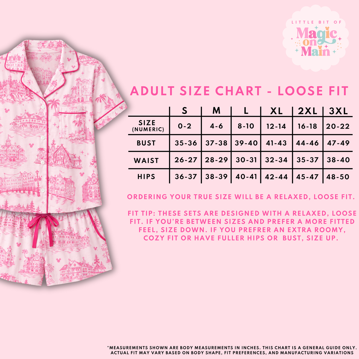 PREORDER ONLY - RESORTS BAMBOO LOUNGEWEAR - EXCLUSIVE COLLAB DESIGN - ANTICIPATED SHIP DATE MID/LATE DECEMBER