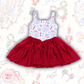 PREORDER ONLY - NUTCRACKER - RUFFLE MESH DRESS
