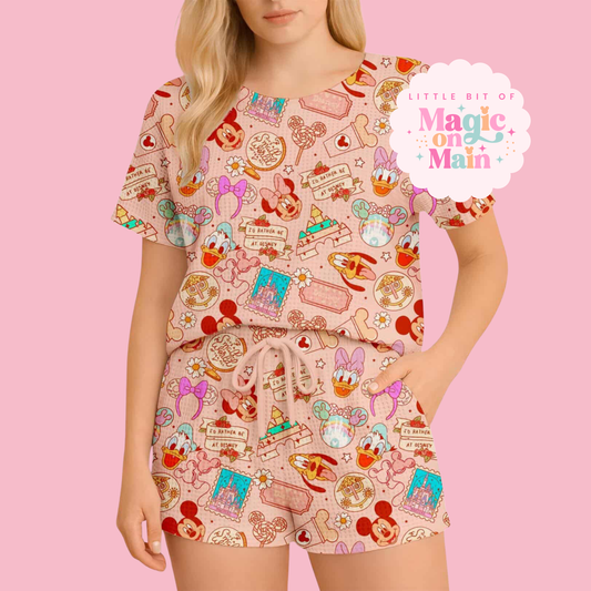 RTS PARK GIRLIE - HEAVYWEIGHT COTTON WAFFLE KNIT LOUNGEWEAR