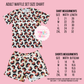 RTS OPEN BAG ADULT WAFFLE LOUNGE SET - SIZES ADULT S, M, XL - MOUSE BOWS PRINT - WILL NOT COME IN ORIGINAL PACKAGING, USED AS MARKET/BOUTIQUE DISPLAY (Copy) (Copy)
