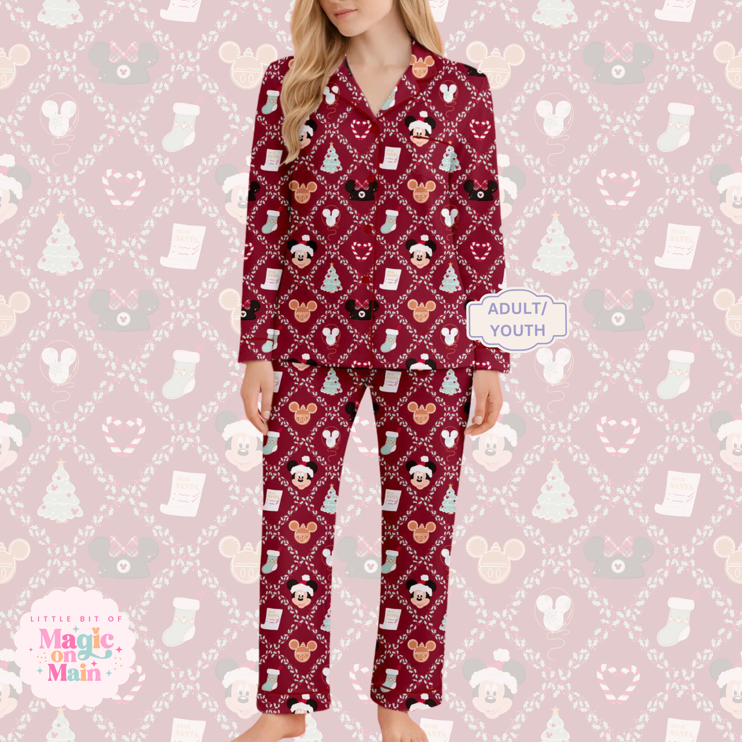 PREORDER ONLY - TIS THE SEASON BAMBOO LOUNGEWEAR - ANTICIPATED SHIP DATE SEPTEMBER 1ST-15TH -