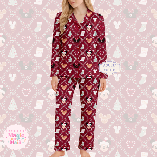 PREORDER ONLY - TIS THE SEASON BAMBOO LOUNGEWEAR - ANTICIPATED SHIP DATE SEPTEMBER 1ST-15TH -