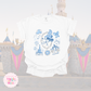 RTS PRINTED BLUE SORCERER - SIZE ADULT L - WHITE COMFORT COLORS TEE