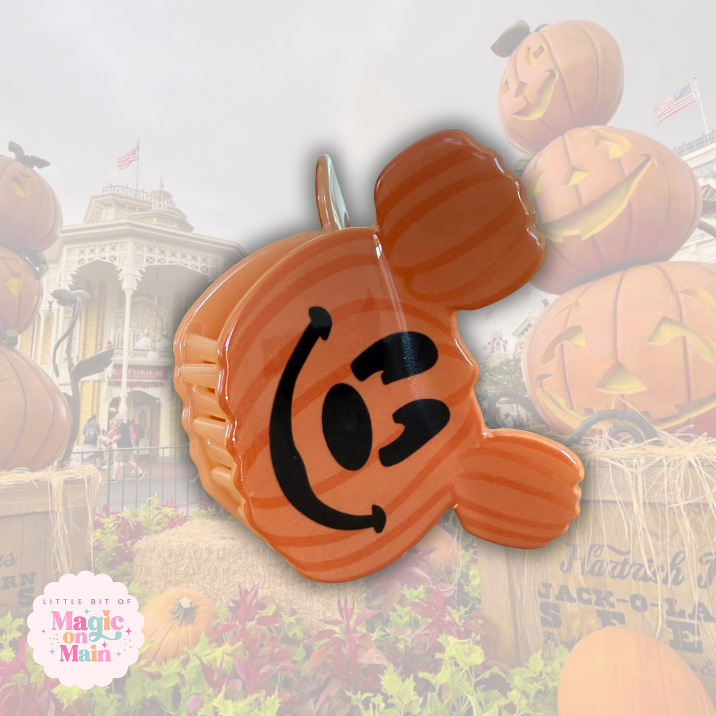 PREORDER - 3 INCH MCKY PUMPKIN - EXCLUSIVE TO MoM - CLAW CLIP - ANTICIPATED DELIVERY MID/LATE AUGUST