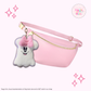 PINK GHOST PLUSH KEYCHAIN - EXCLUSIVE TO MoM 10051