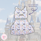 PREORDER WDW GIRLIE- TWO PIECE RUFFLE DRESS - EXCLUSIVE TO MoM - ANTICIPATED SHIP DATE LATE AUGUST