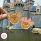 MCKY & MNIE GINGERBREAD - READY TO SHIP - 4 INCH DIE-CUT TRANSPARENT STICKER - EXCLUSIVE TO MoM