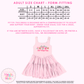 PREORDER OH WHAT FUN - RUFFLE MESH DRESS - EXCLUSIVE TO MoM - ANTICIPATED SHIP DATE OCTOBER
