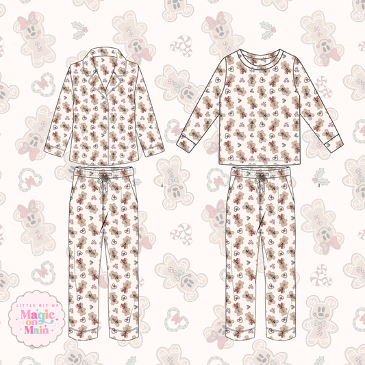 PREORDER ONLY - MAIN STREET GINGERBREAD LOUNGEWEAR - ANTICIPATED SHIP DATE OCTOBER