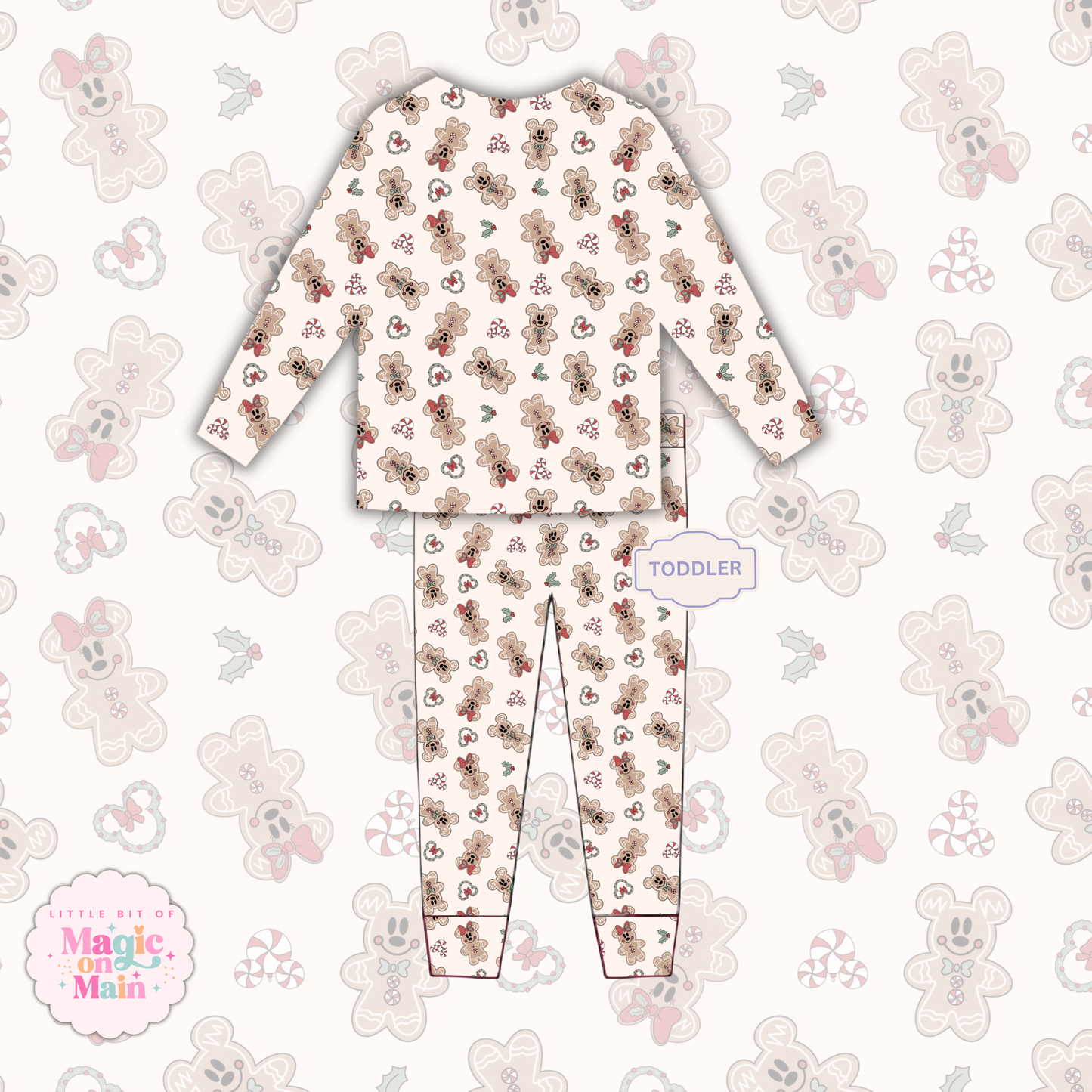 PREORDER ONLY - MAIN STREET GINGERBREAD LOUNGEWEAR - ANTICIPATED SHIP DATE OCTOBER
