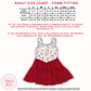 PREORDER - NUTCRACKER - RUFFLE MESH DRESS - EXCLUSIVE TO MoM - ANTICIPATED SHIP DATE LATE OCTOBER / EARLY NOVEMBER